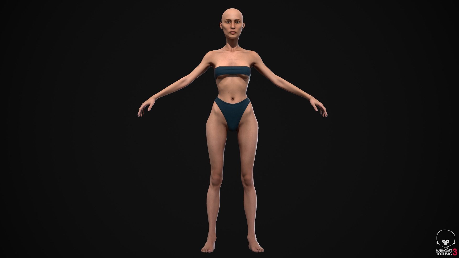 Big women pack 3D Model Collection_14