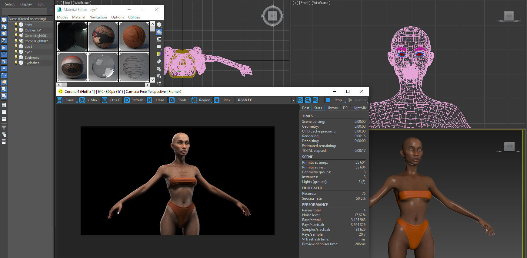 Big women pack 3D Model Collection_57