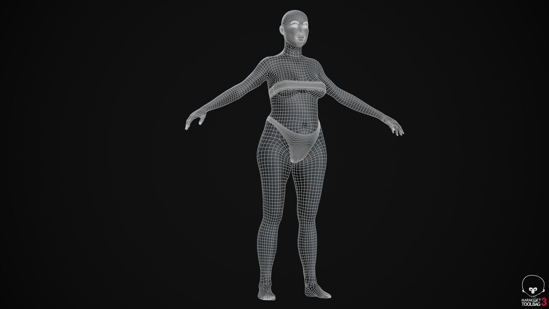 Big women pack 3D Model Collection_107