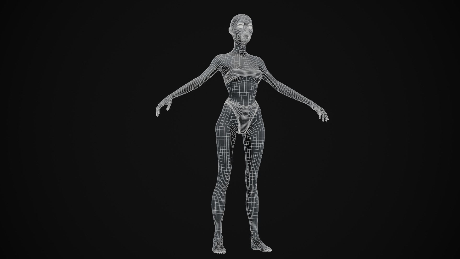 Big women pack 3D Model Collection_54