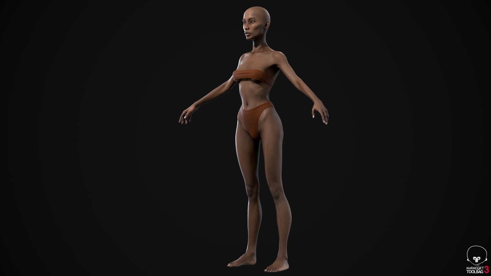 Big women pack 3D Model Collection_42