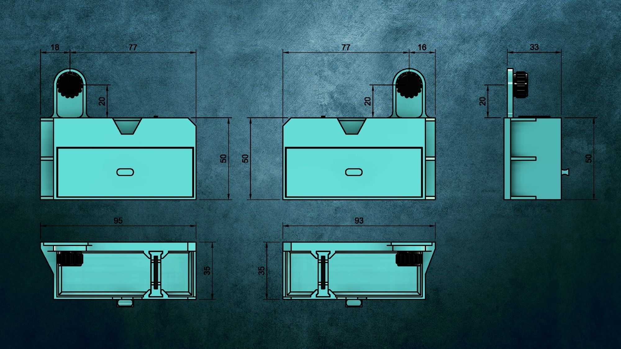 BCN3D Filament Container 3D print model_4