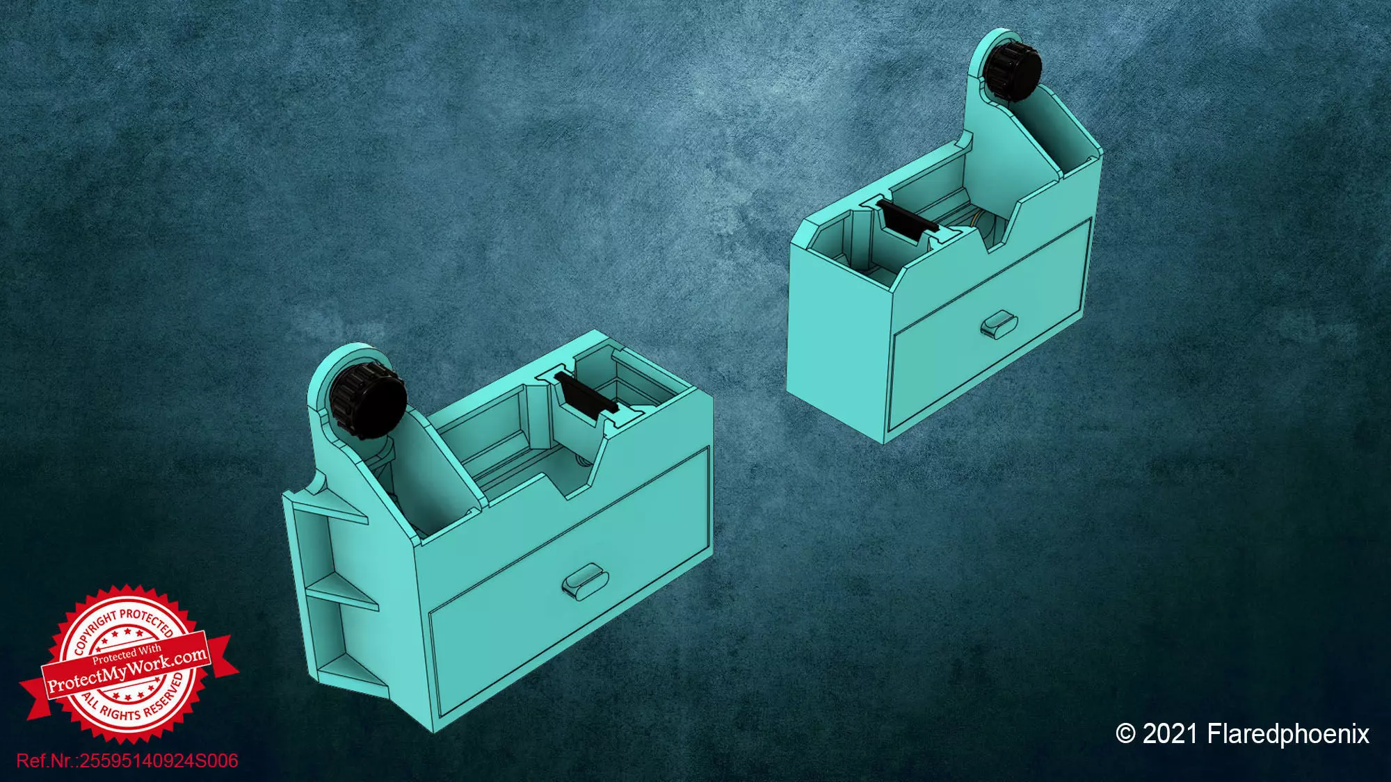 BCN3D Filament Container 3D print model_0