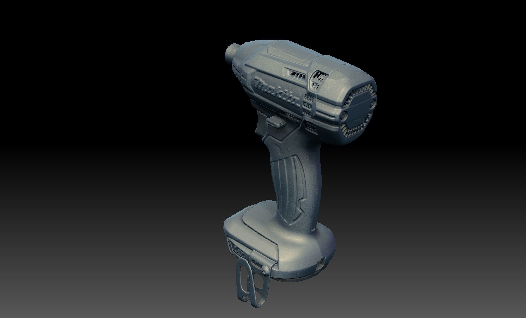 Makita Screw Gun 3D model_8