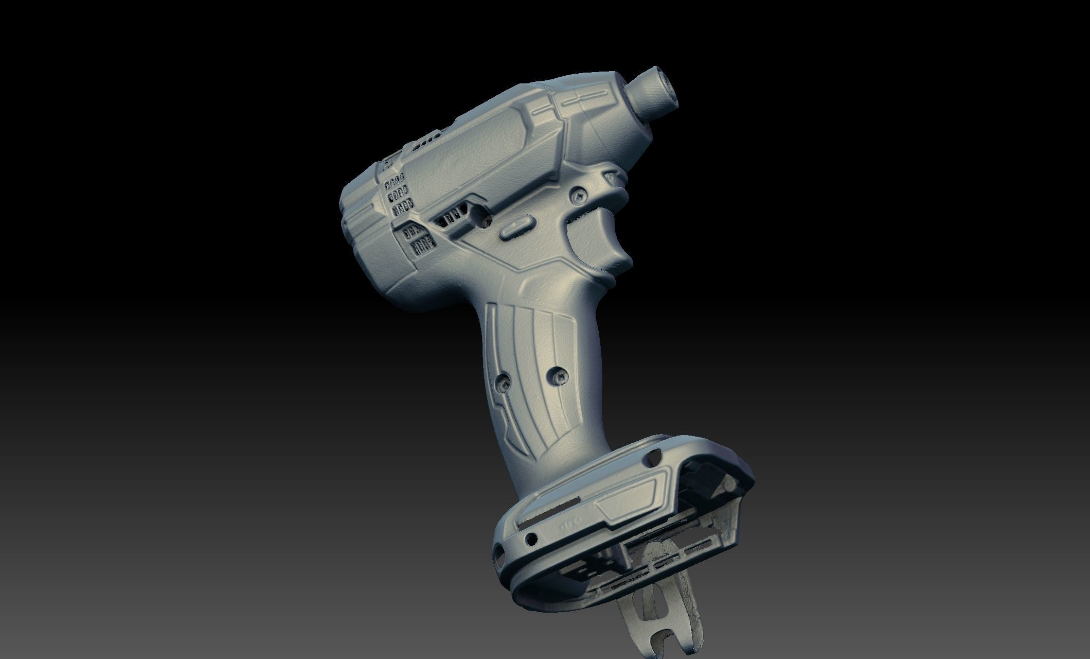 Makita Screw Gun 3D model_9