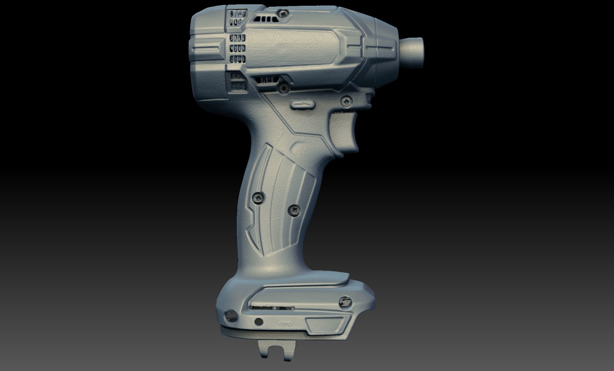 Makita Screw Gun 3D model_4