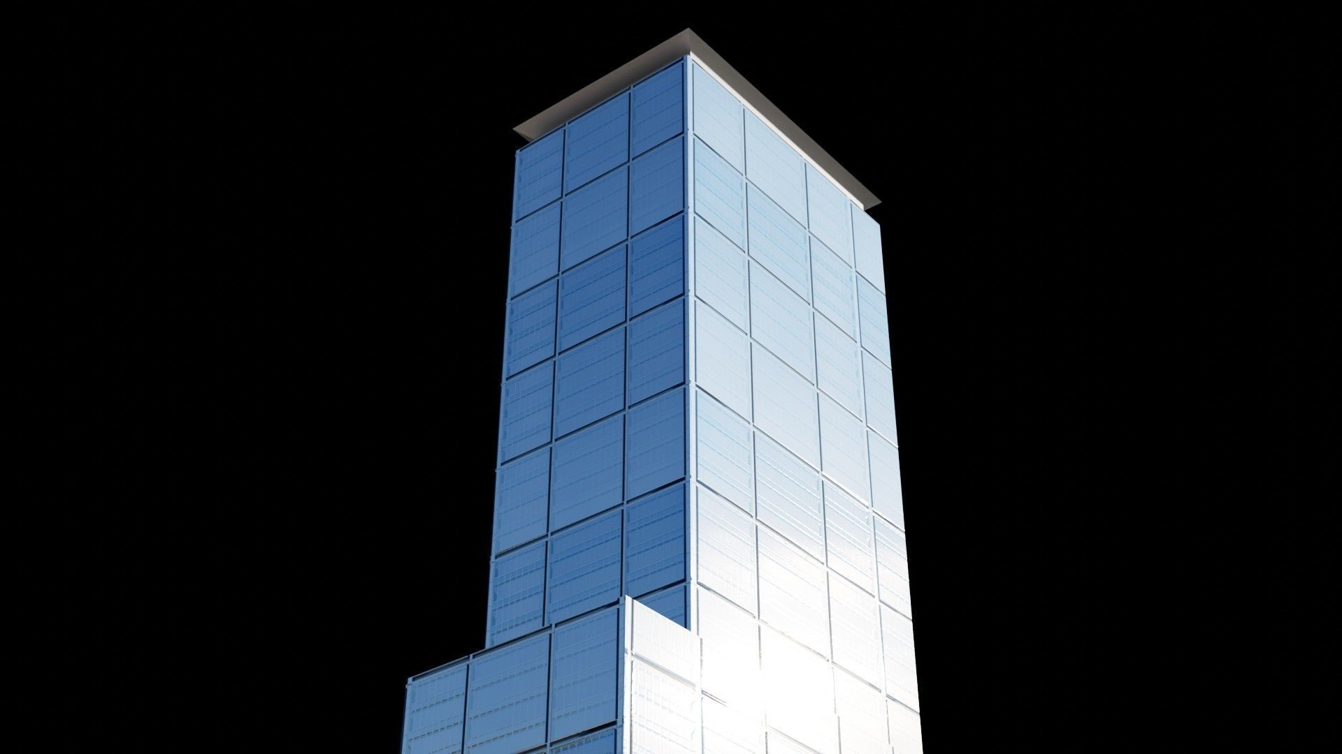 Hudson Yards Pack - All Hudson Yards Towers Low-poly 3D model_26