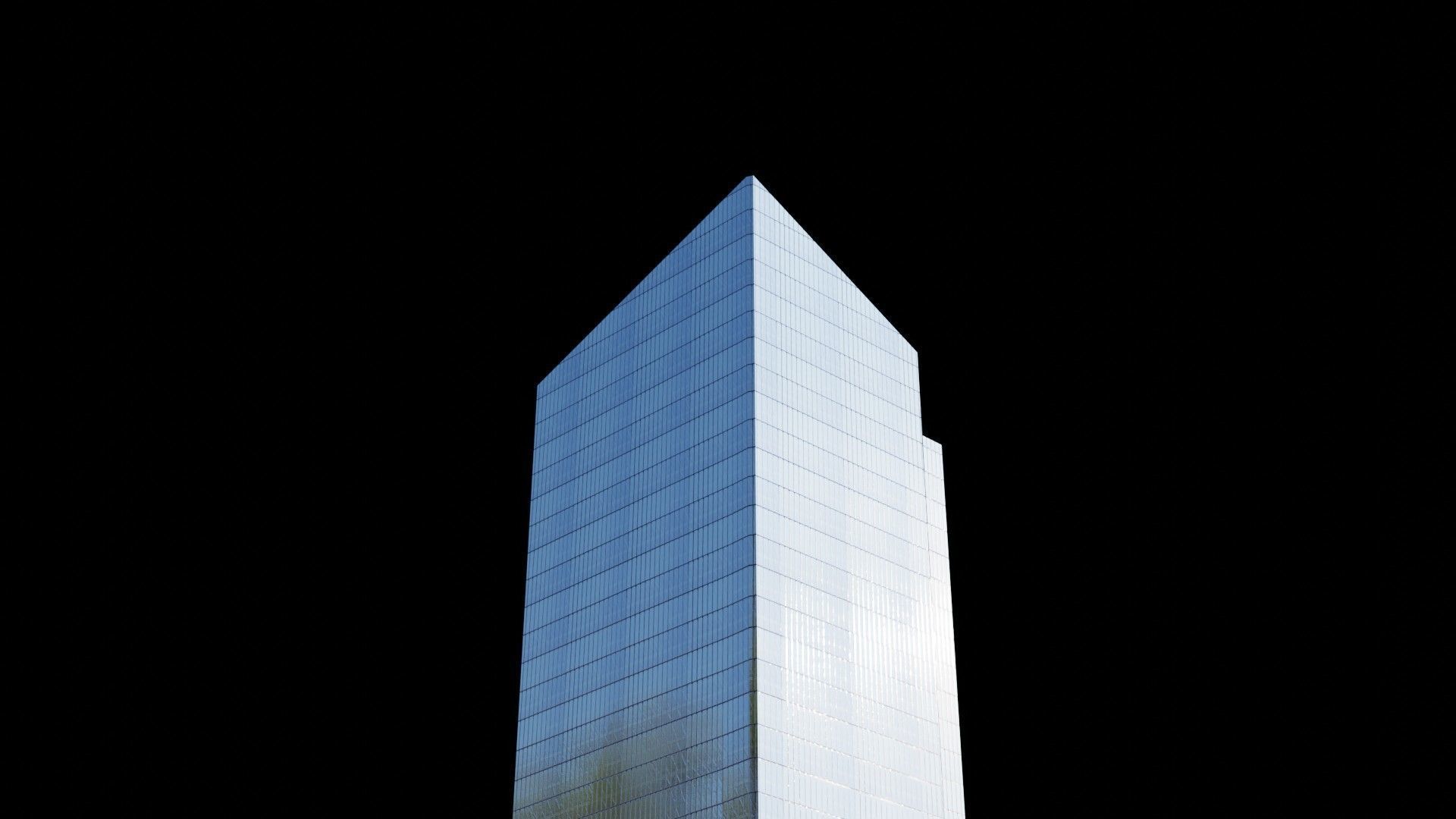 Hudson Yards Pack - All Hudson Yards Towers Low-poly 3D model_11