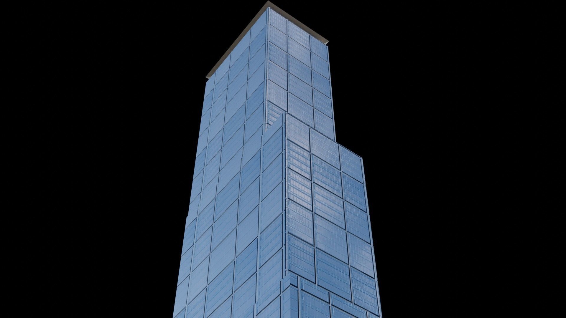 Hudson Yards Pack - All Hudson Yards Towers Low-poly 3D model_24