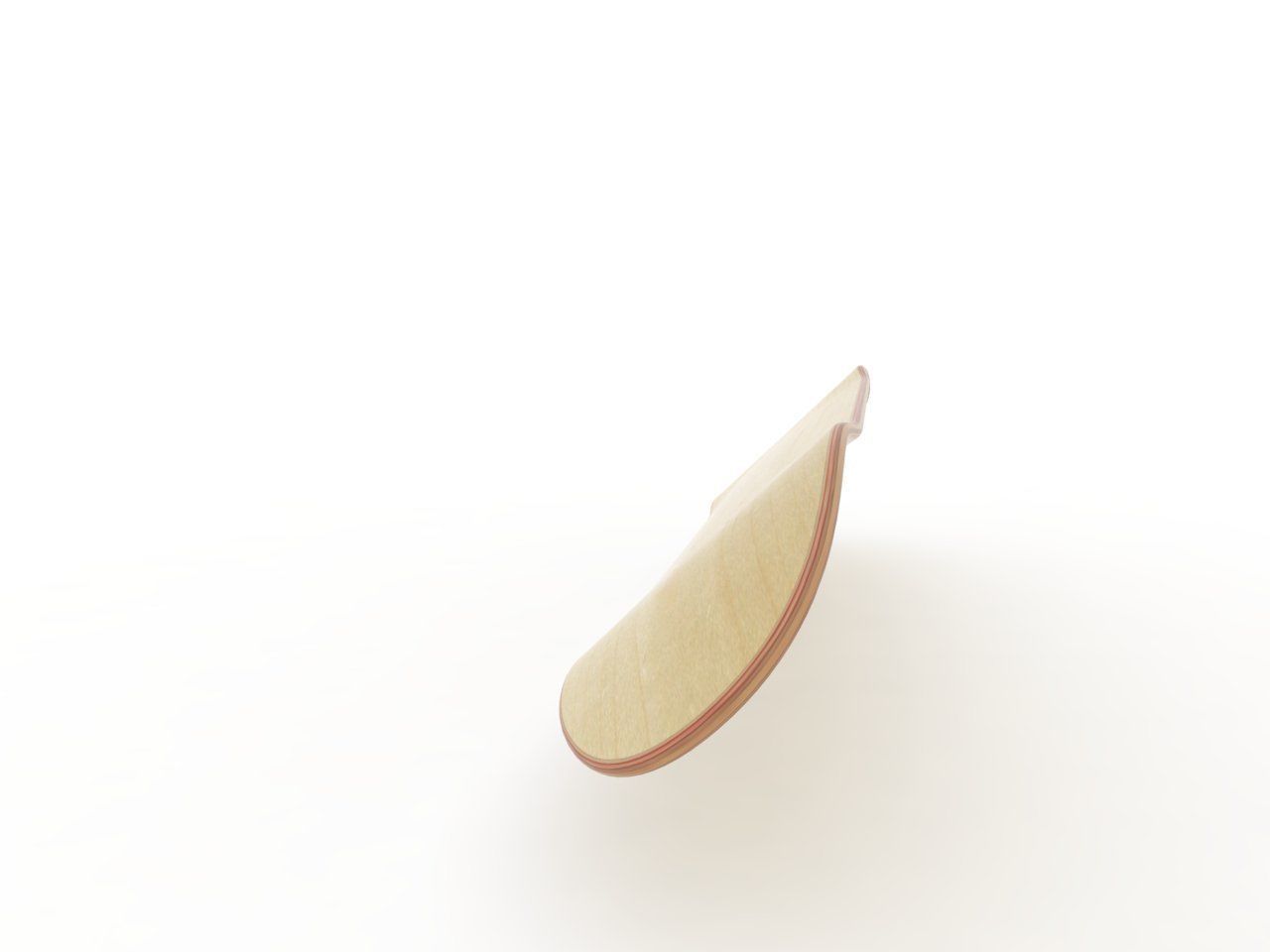 Skateboard mold mellow concave- Ready to be milled 3D model_9