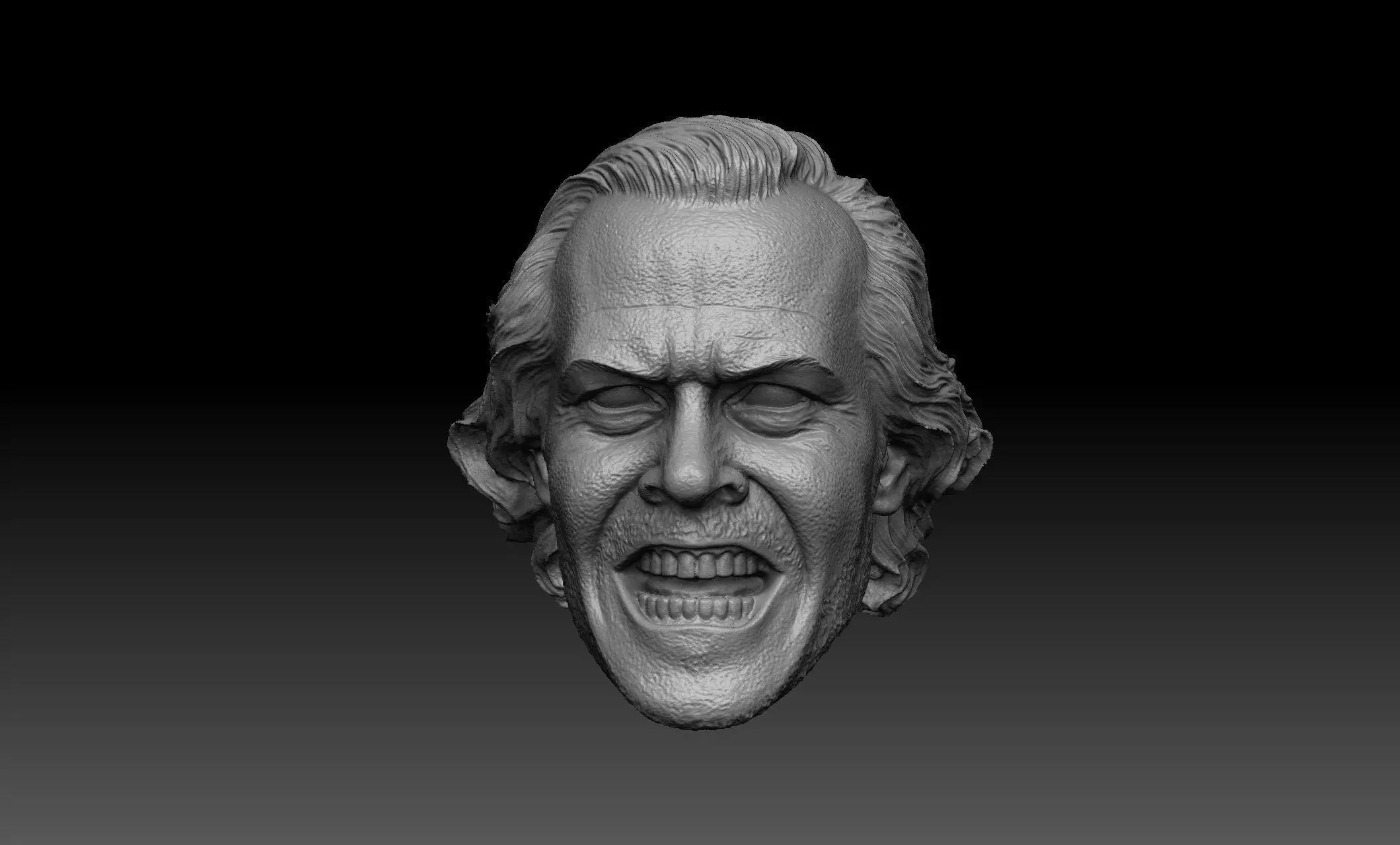 Jack Nicholson Shining 3D model