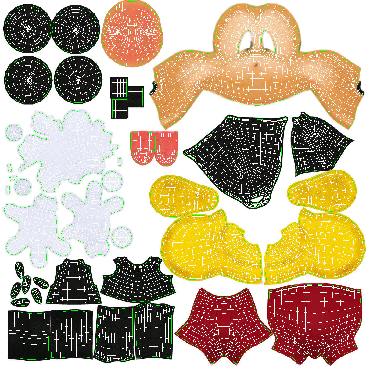 Mickey Mouse 3D model_4