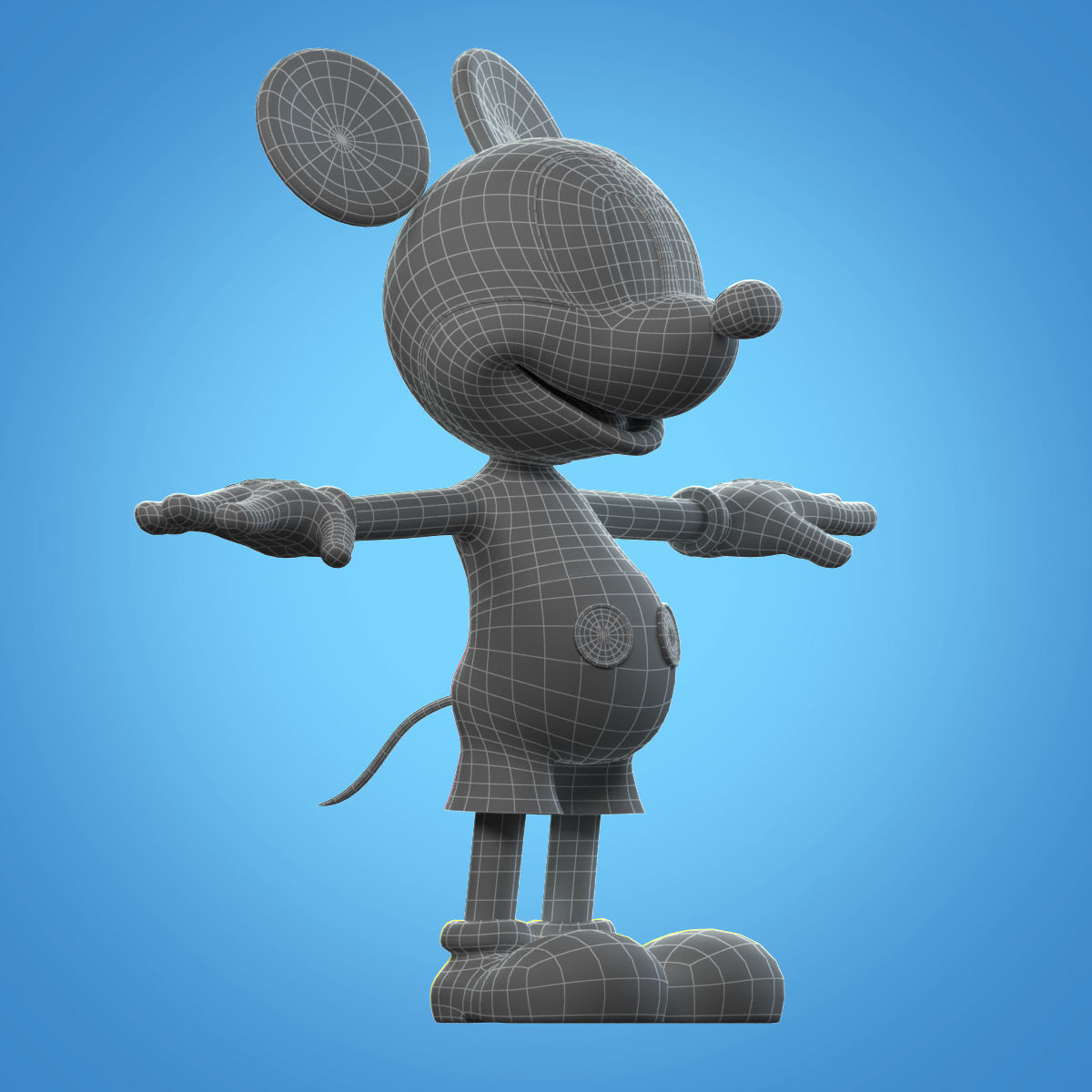 Mickey Mouse 3D model_10