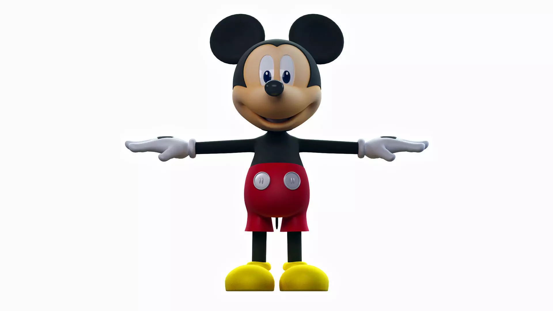 Mickey Mouse 3D model_0