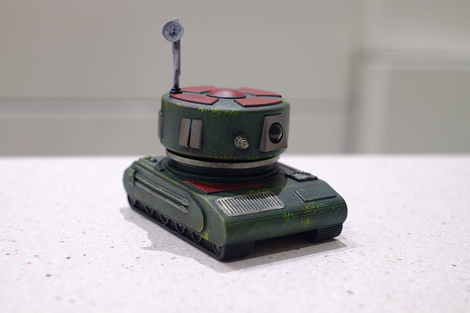 Hammerfall All Terrain Droid 3D print model