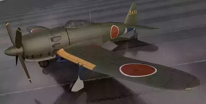 Mitsubishi A7M1 Reppu - aka SAM