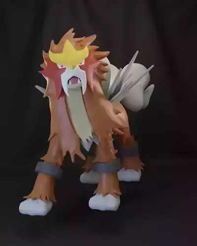 Pokemon - Entei 3d model