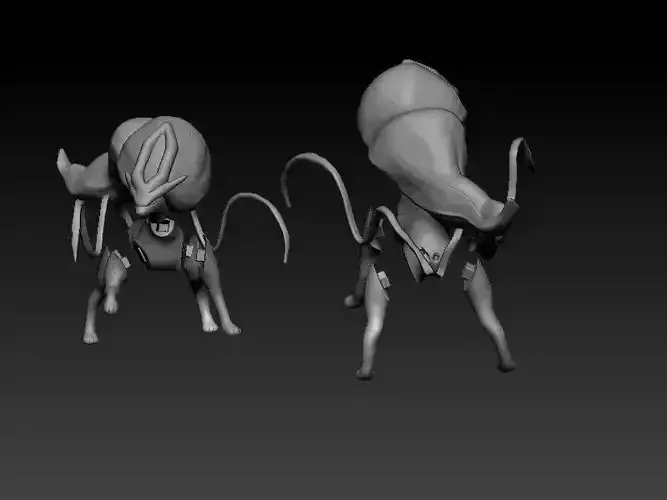 Pokemon - Suicune 3d model