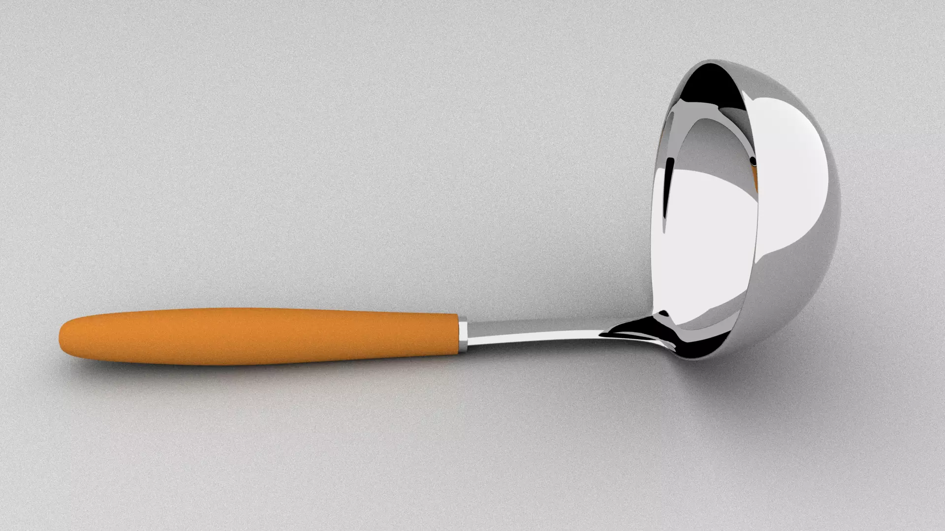 Spoon Soup Low-poly 3D model