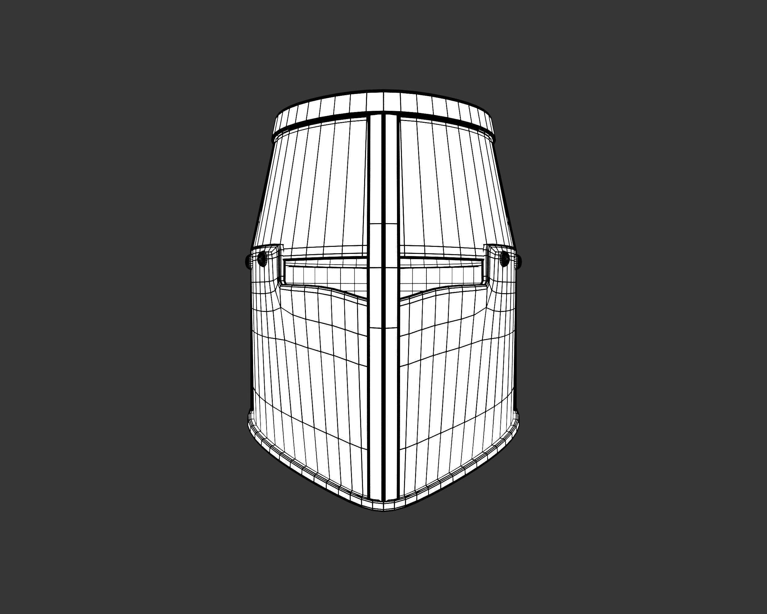 Medieval Collection Knightly Armor and Helmets _12