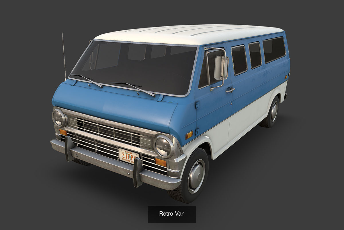 Background Vehicles Pack 3D Model Collection_7