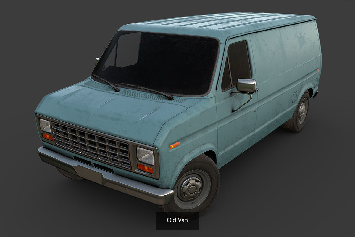 Background Vehicles Pack 3D Model Collection_12