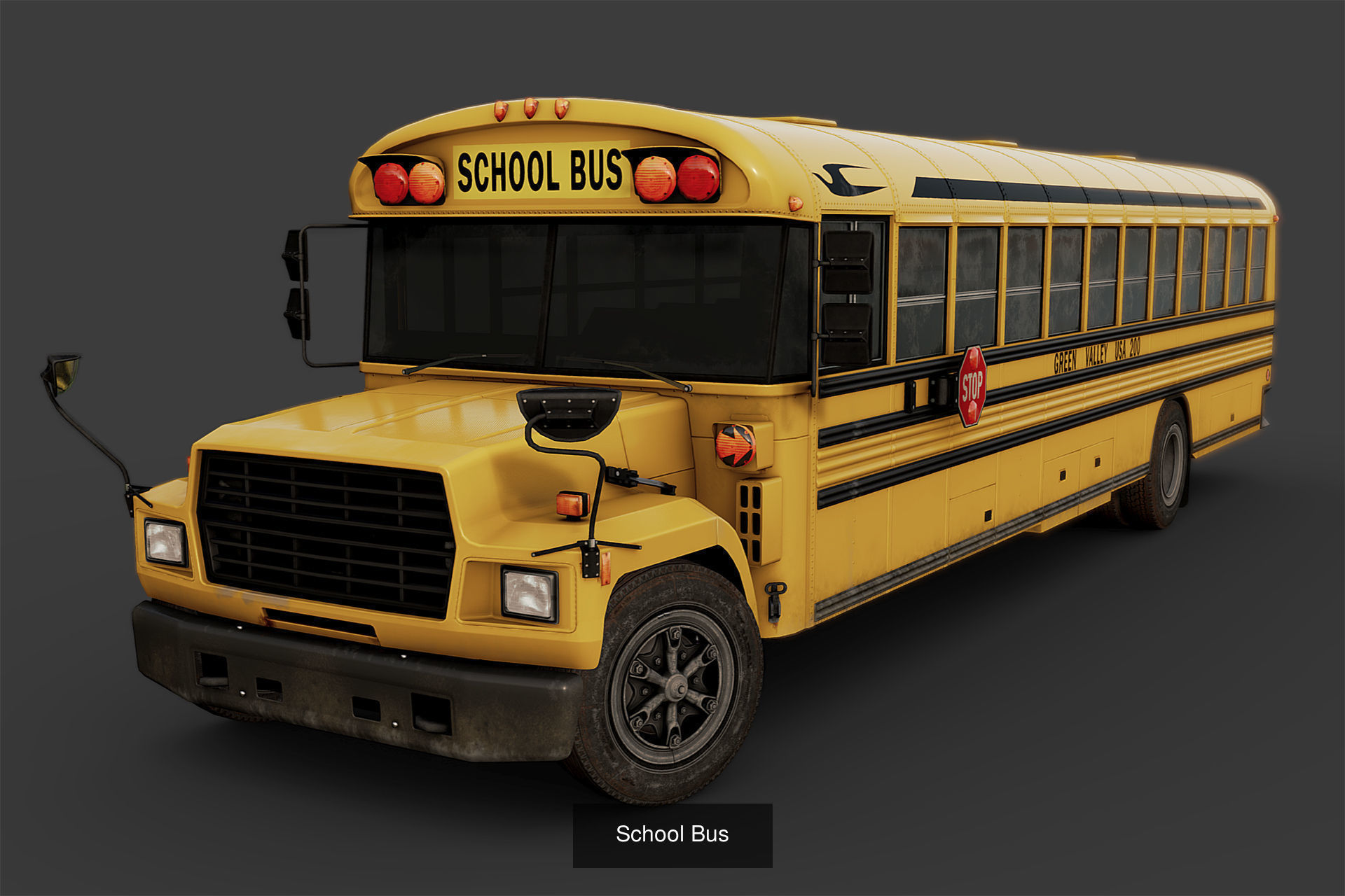 Background Vehicles Pack 3D Model Collection_8