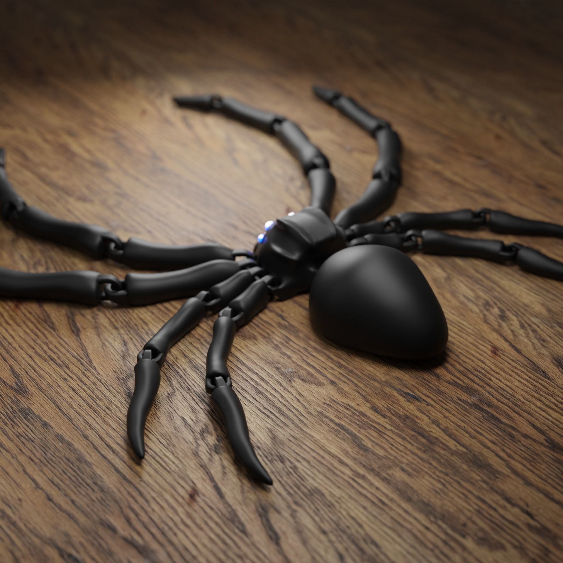 Flexi spider 3D print model_2