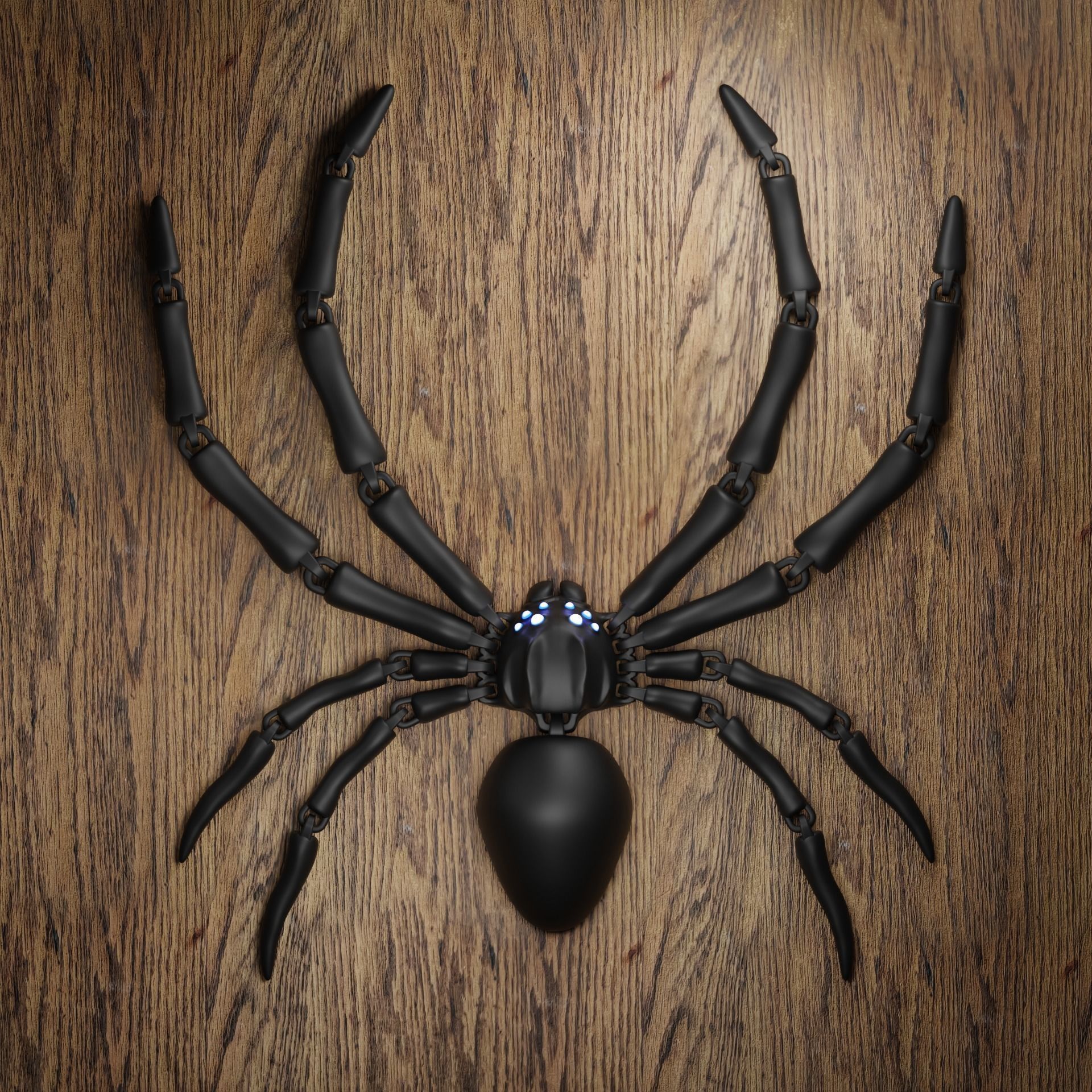 Flexi spider 3D print model_3