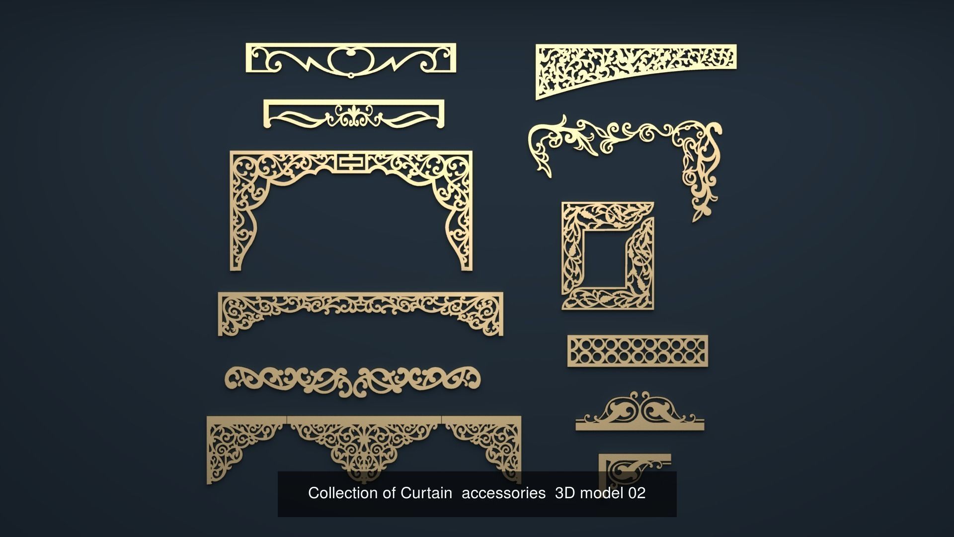 Collection onlay molding1- 32 Piece  _3