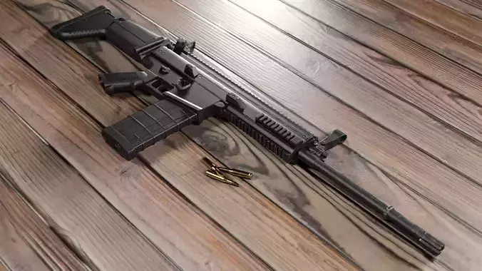 SCAR H ar - rifle