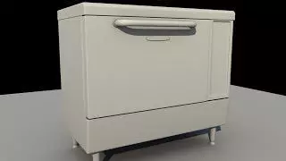 Microwave Convection Oven 3D Model Free 3D model