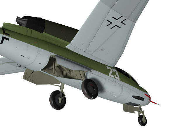 Heinkel He 162 C 3D model_4