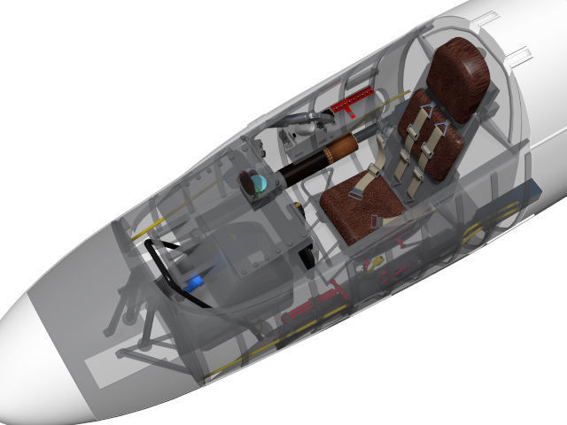 Heinkel He 162 C 3D model_13
