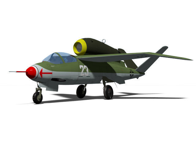 Heinkel He 162 C 3D model_2