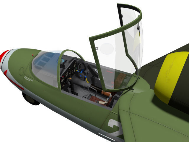 Heinkel He 162 C 3D model_8
