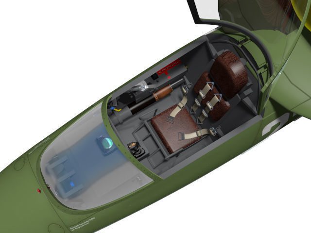 Heinkel He 162 C 3D model_9