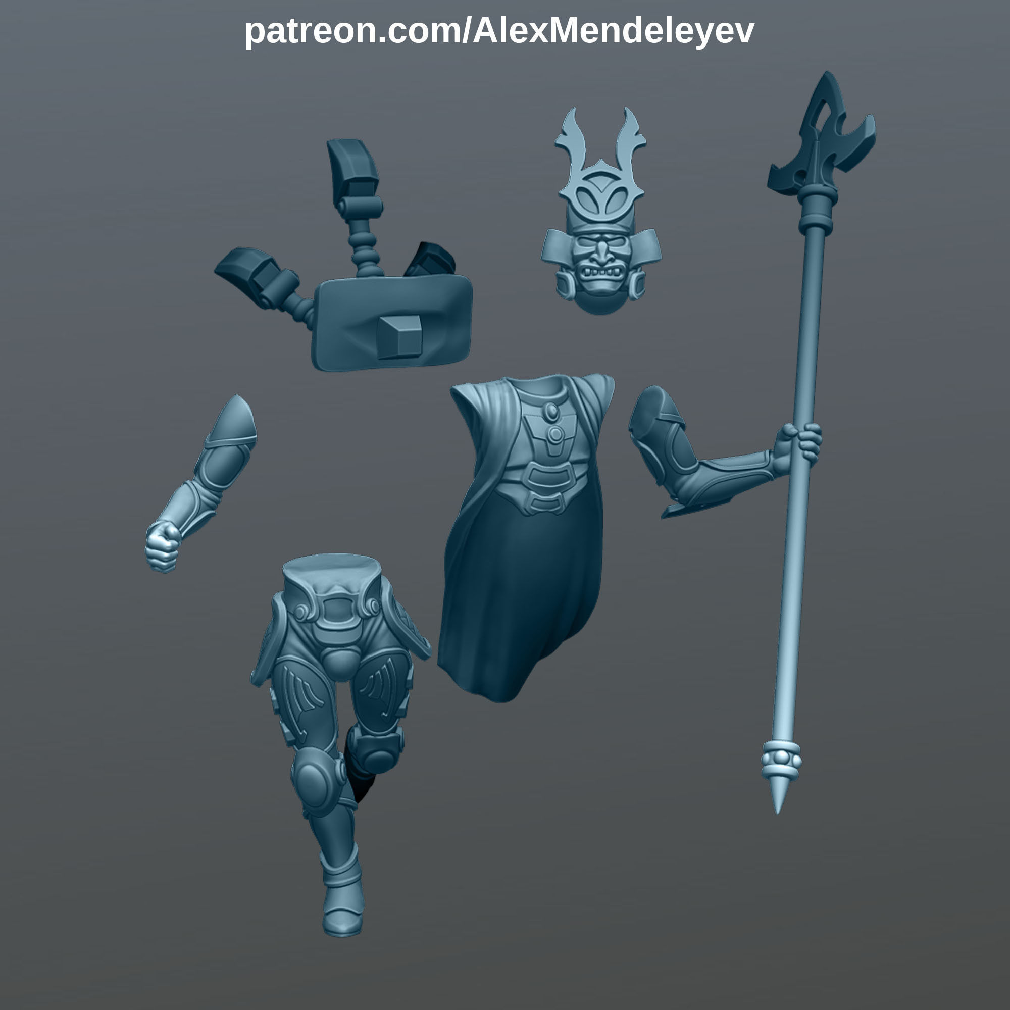 Eldar Ranger 3D model 3D printable | CGTrader