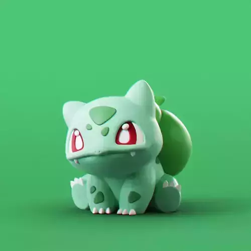 Pokemon - Bulbasaur 3D print model