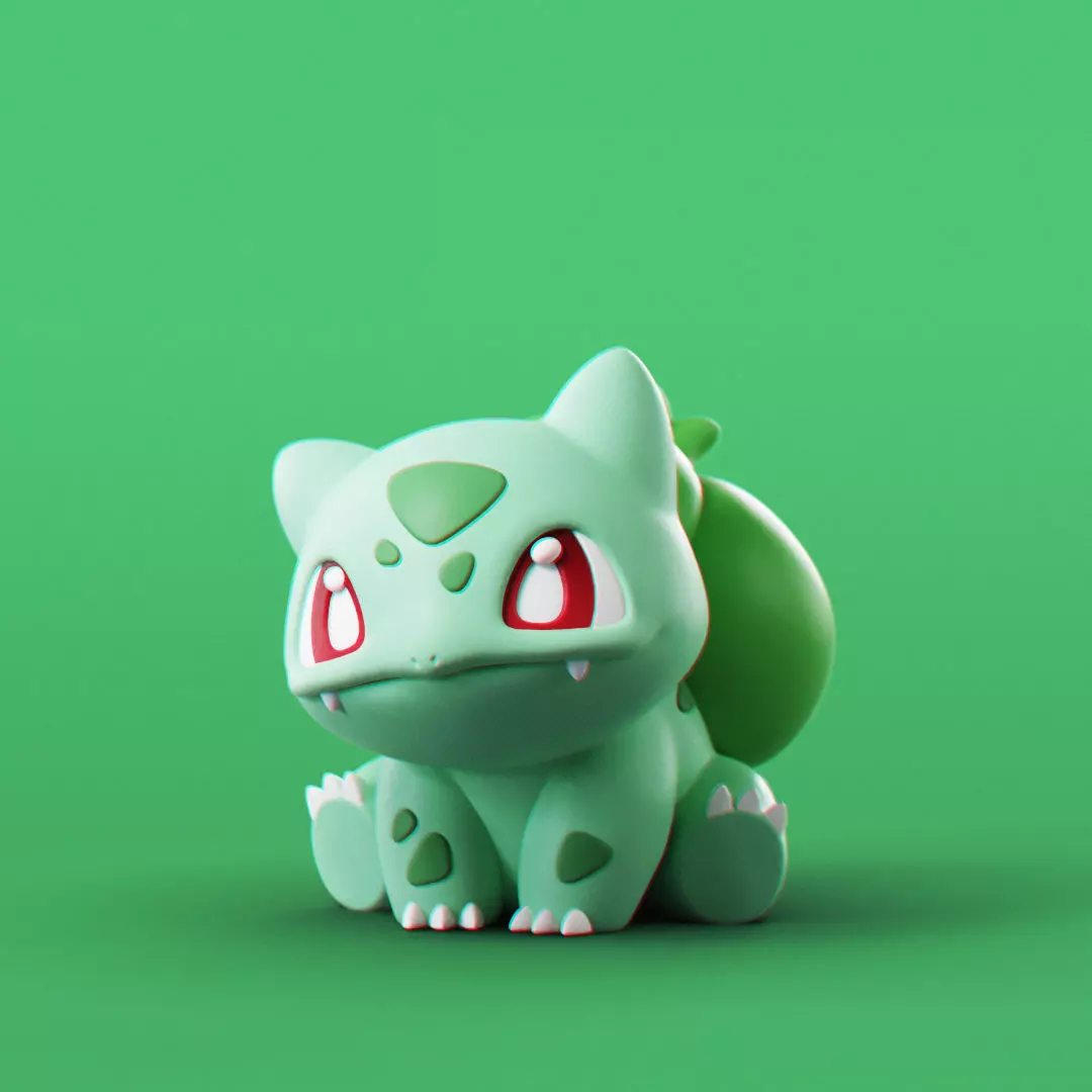 Pokemon - Bulbasaur 3D print model_0