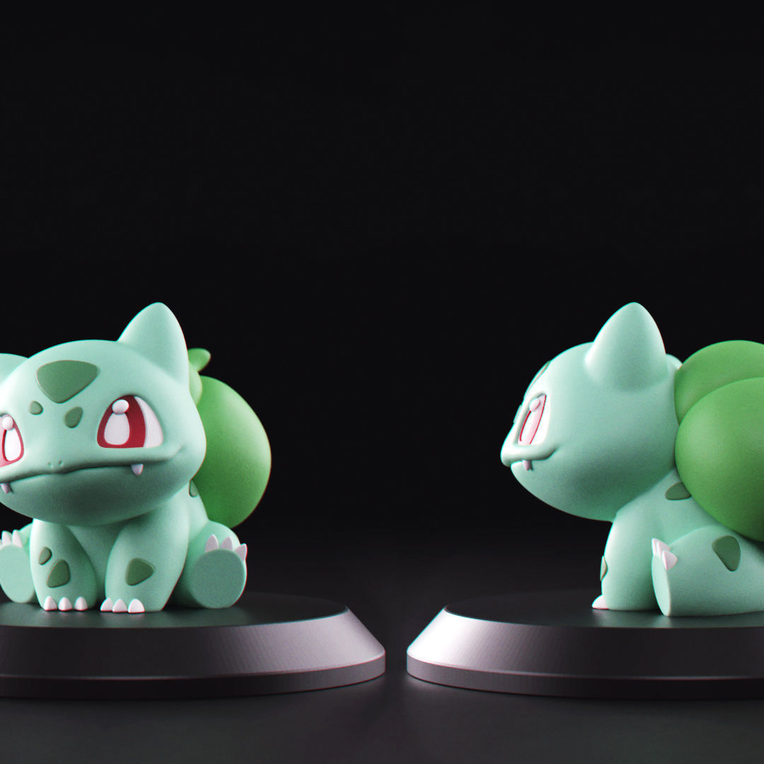 Pokemon - Bulbasaur 3D print model_3