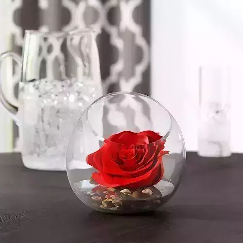 Rose Floral Arrangement in Pot