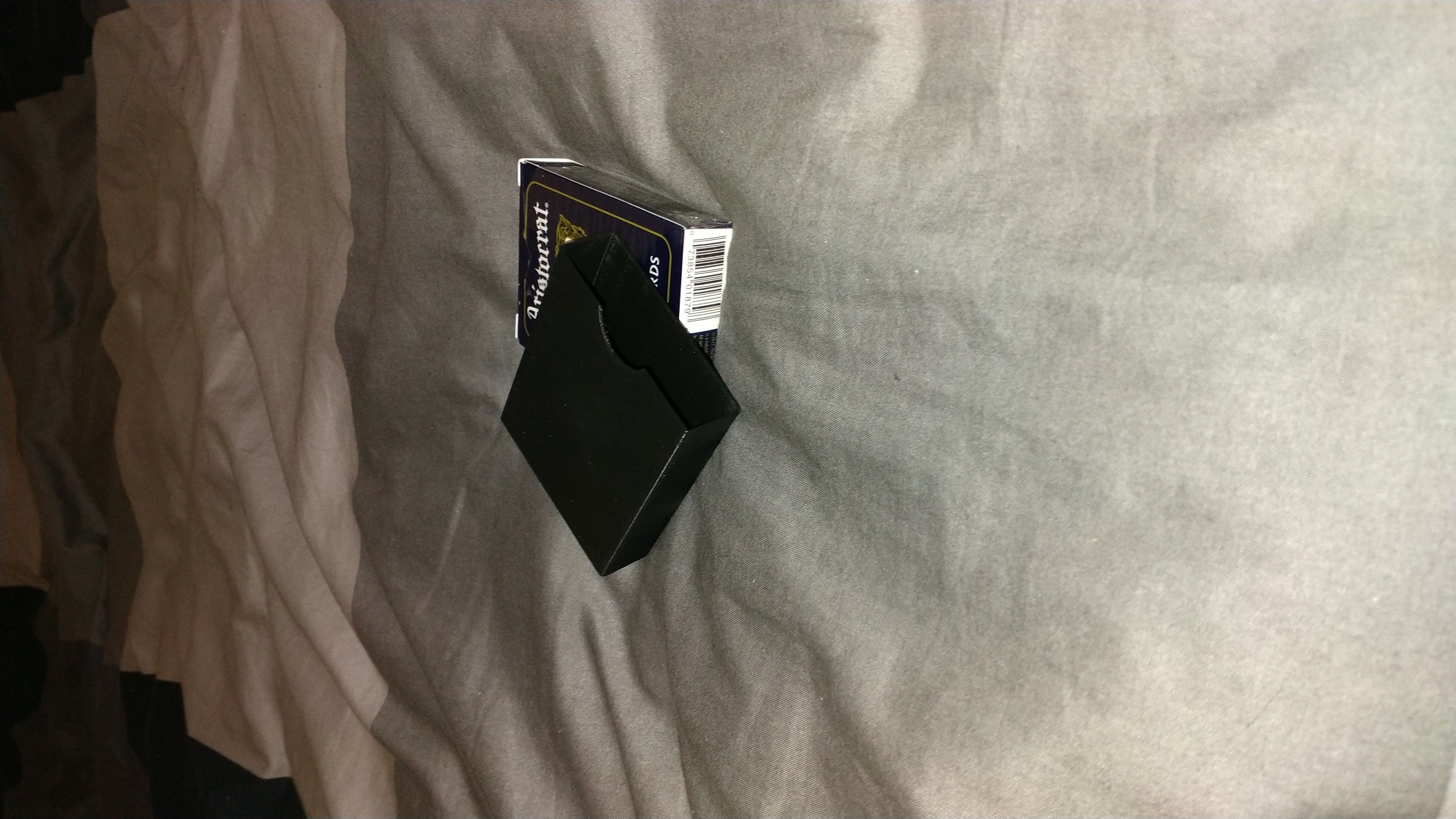 Poker Playing Card Protection Box 3D print model_1