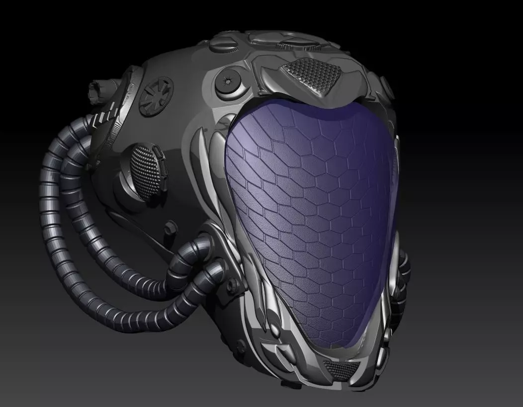 Protective helmet Castor Free 3D model