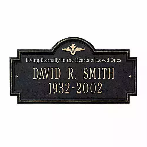 Coro Arlington Living Eternally Memorial Plaque Free 3D model