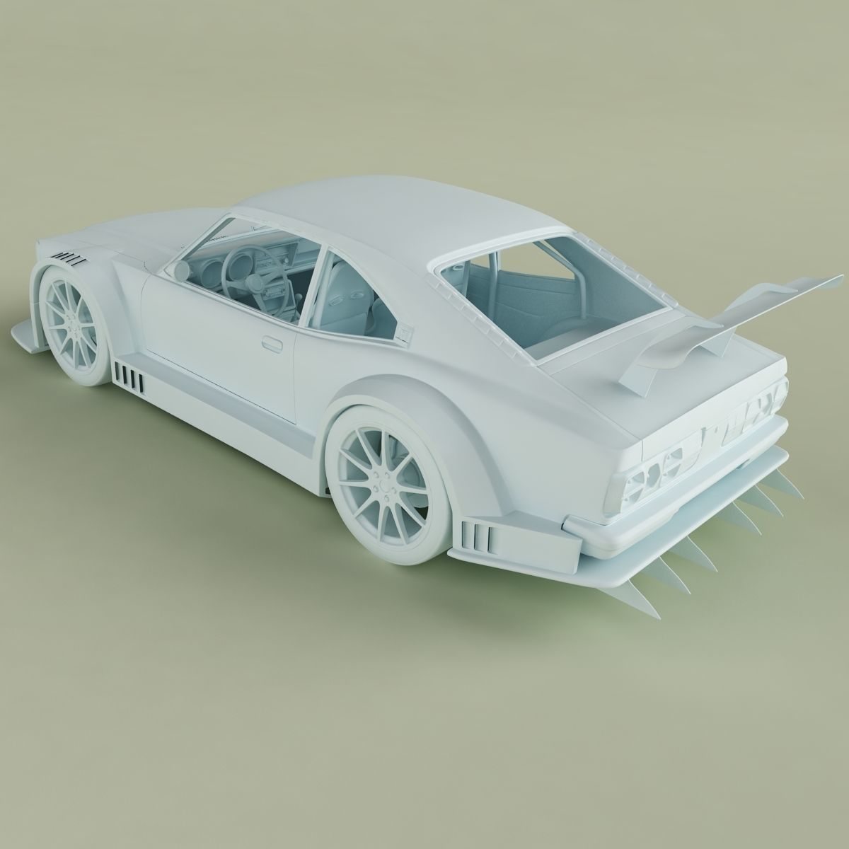 Mazda RX3 Racing 3D model_10
