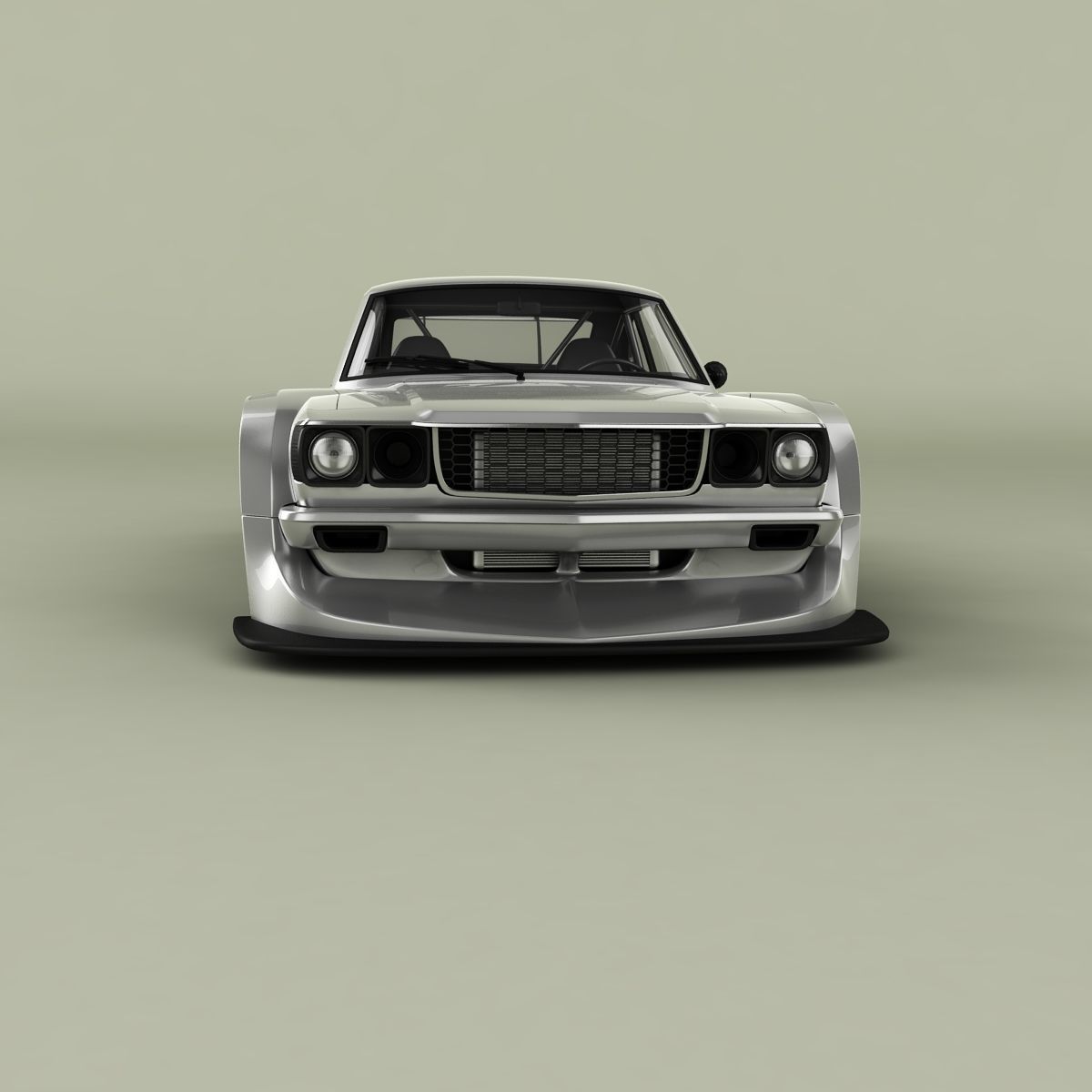 Mazda RX3 Racing 3D model_4
