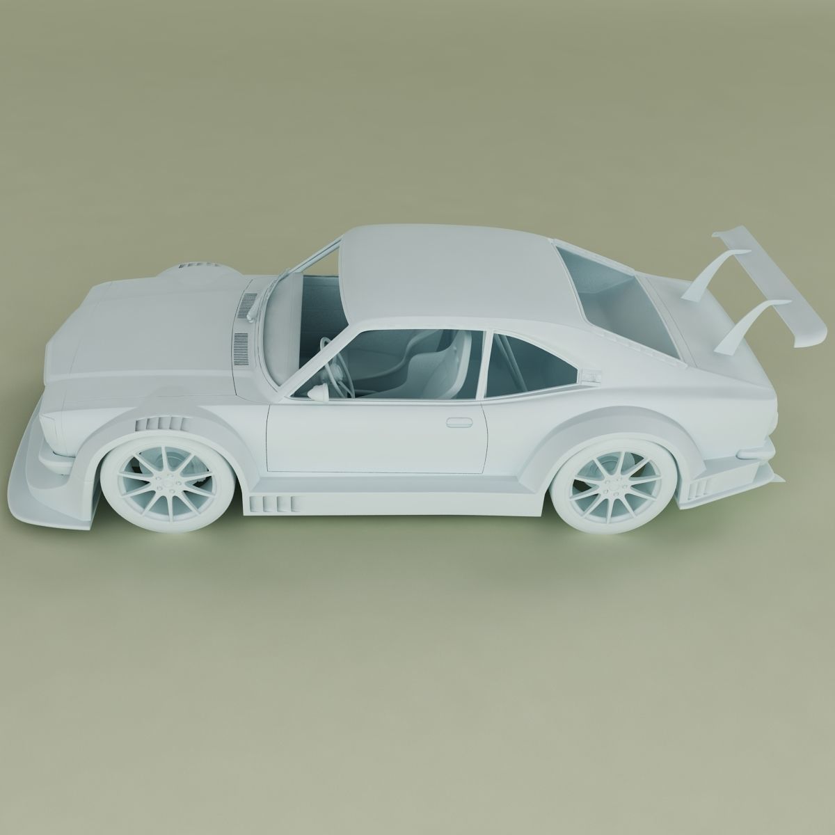 Mazda RX3 Racing 3D model_9