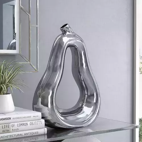 Silver Sculpture Free 3D model