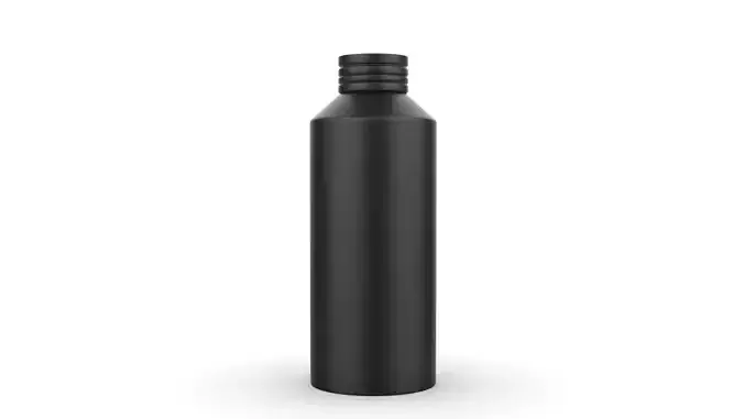 3d model metal bottle for liquid or water 3D model
